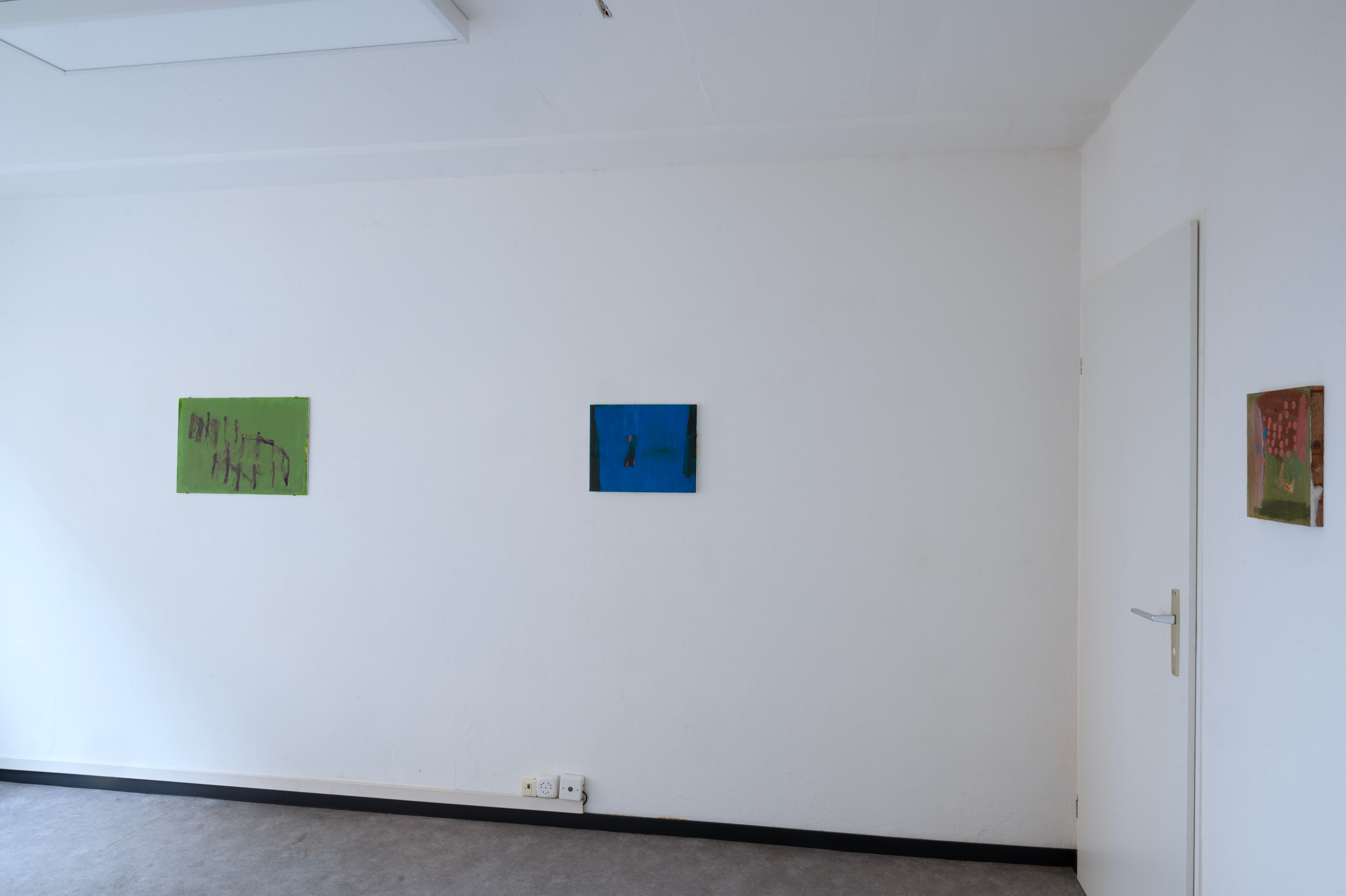 ÄNGSTLI, installation view, hjitp, Basel, Manuel Schneider, 2026
