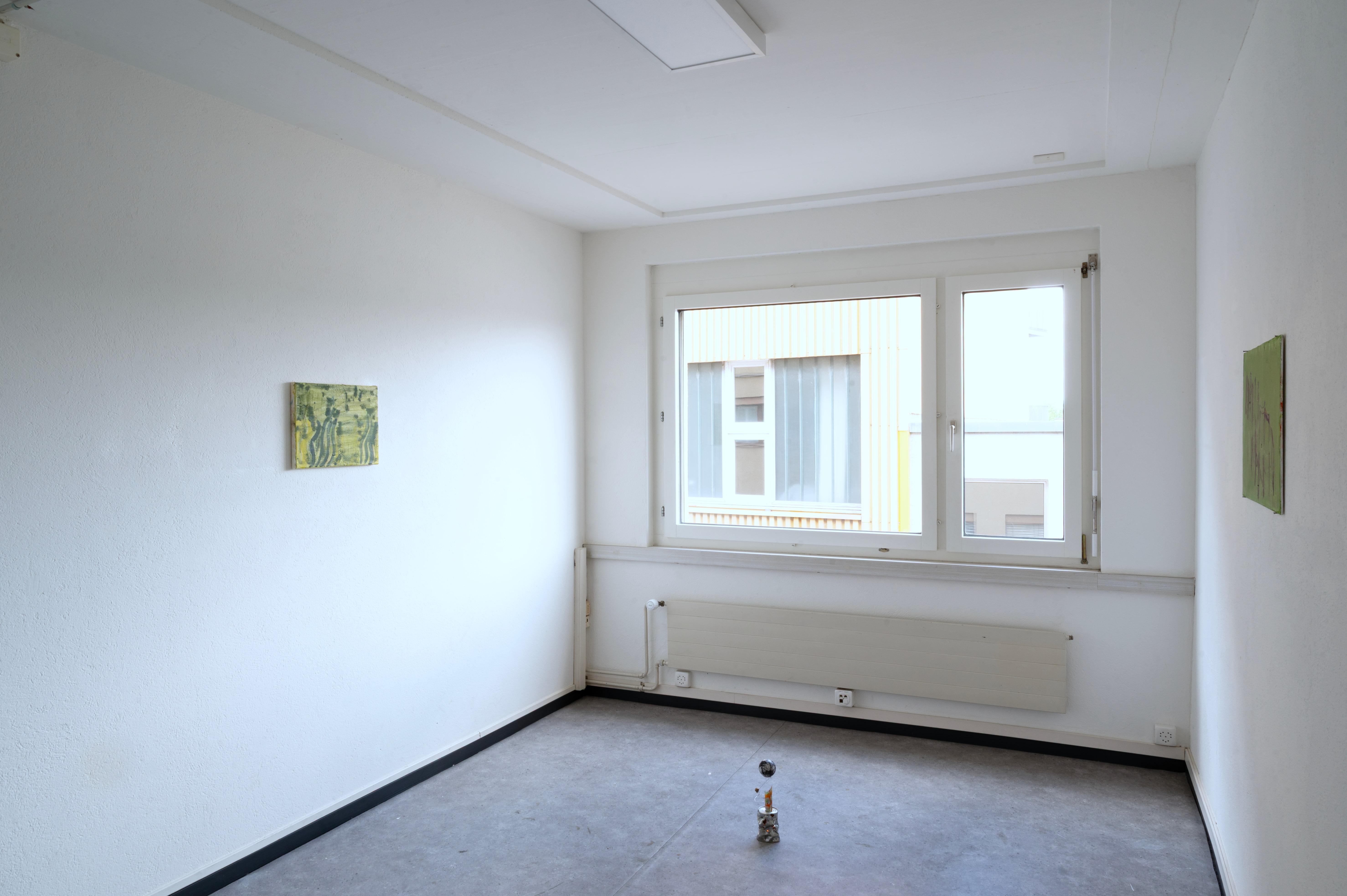 ÄNGSTLI, installation view, hjitp, Basel, Manuel Schneider, 2026