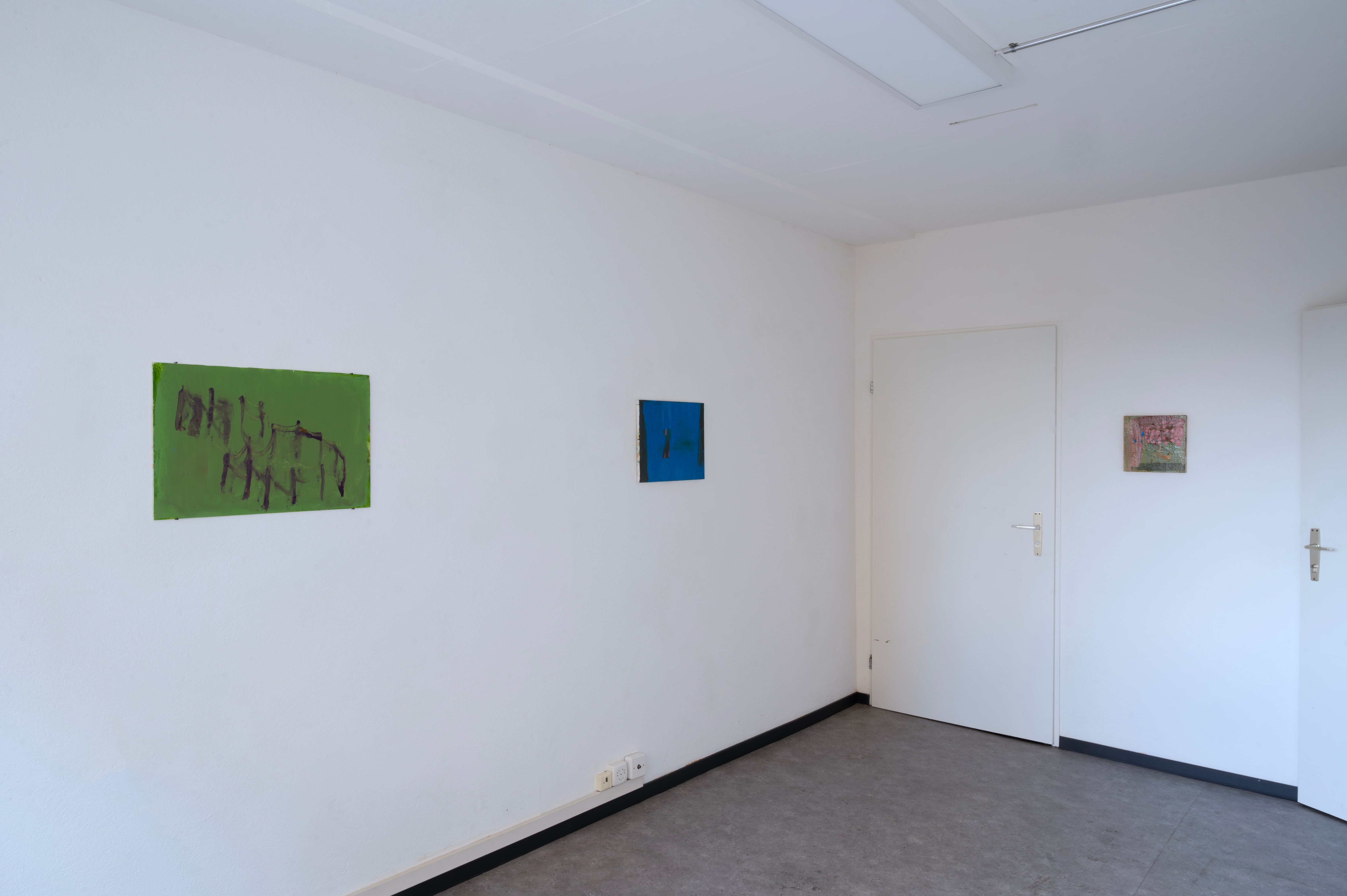 ÄNGSTLI, installation view, hjitp, Basel, Manuel Schneider, 2026