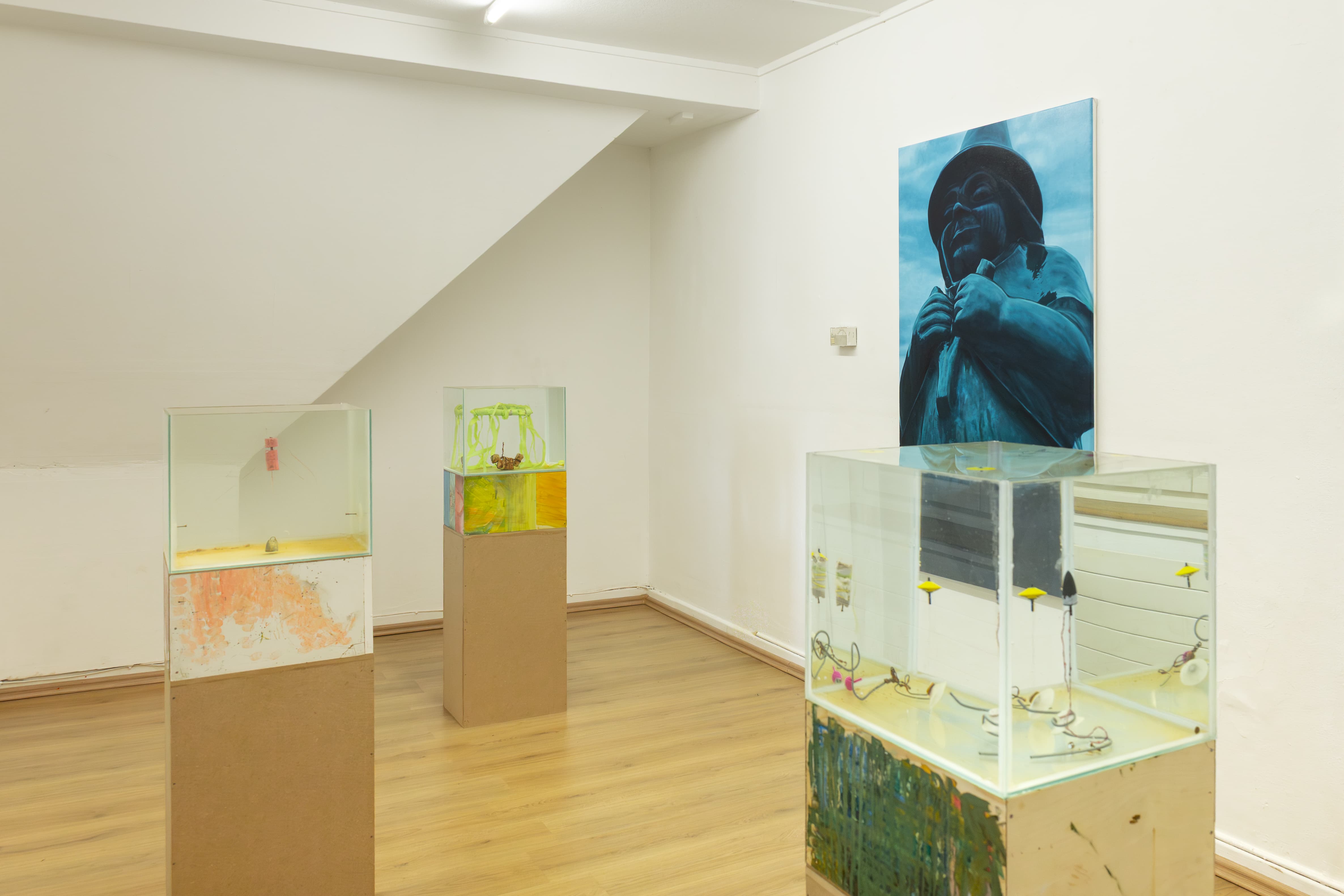 Recent Painting, installation view, Kandererstrasse 18, Basel, Manuel Schneider, 2026